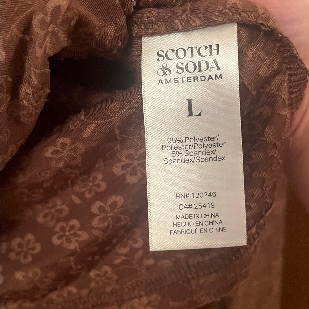 Scotch & Soda Floral Turtleneck - Picture 10 of 11
